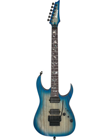 Ibanez RG8620AH-GFB j.custom RG Electric Guitar 6-String - Ghost Fleet Blue Burst + Case
