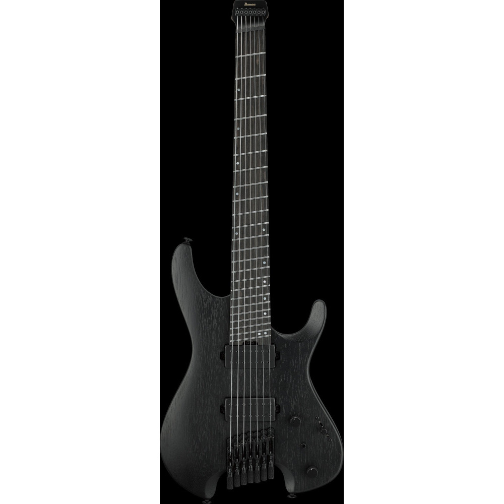 IBANEZ Quest Electric Guitar 7-String - Weathered Black + Gig Bag