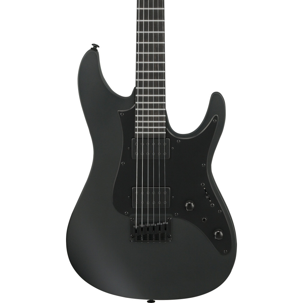Ibanez AZ41B1-BKF Iron Label AZ Electric Guitar 6-String - Black Flat + Gig Bag