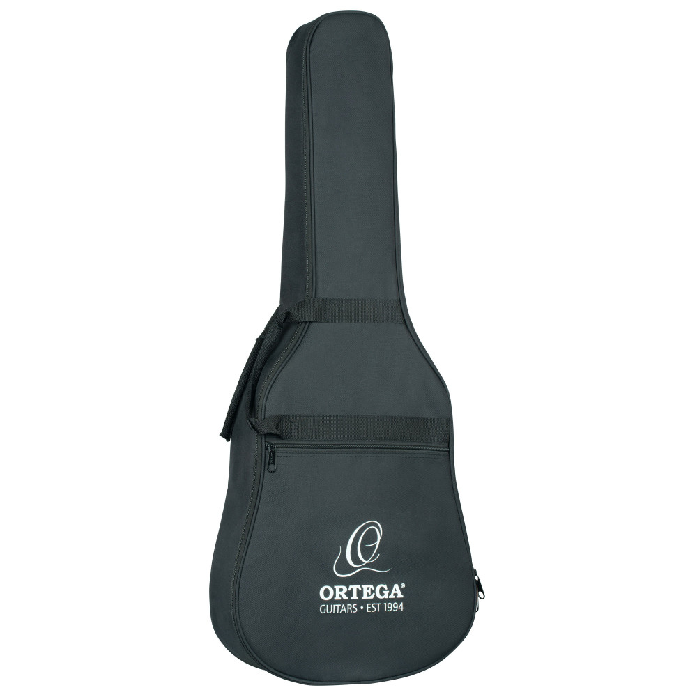 NYLON 6-STR. GUITAR ORTEGA BLACK TOP, RANGER PALOUR MATCHING BAG, B-STOCK