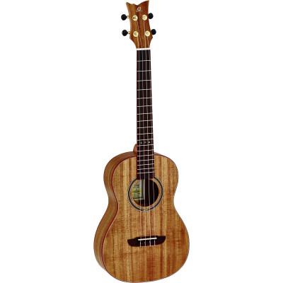 UKULELE BARITONE ORTEGA ACACIA/SOLID, ACACIA TOP, B-STOCK, OPEN PORE, INCL. BAG
