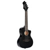 UKULELE CONCERT 4-STR. ORTEGA OKOUME, CUTAWAY, SATIN BK PREAMP,4/1DIE CAST, B-STOCK