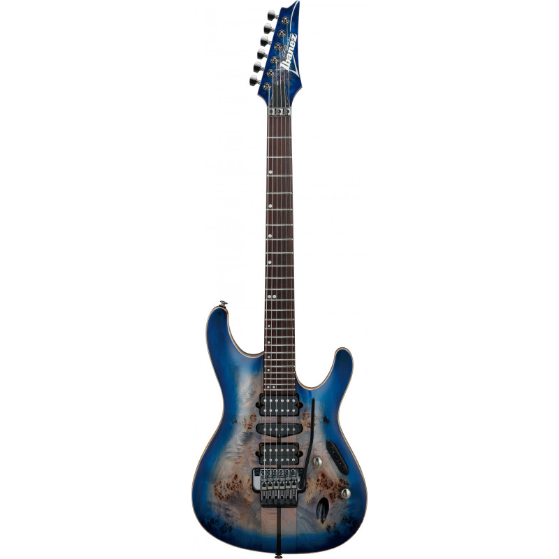 IBANEZ Premium S 6-Str Cerulean Blue Burst Incl. Gigbag