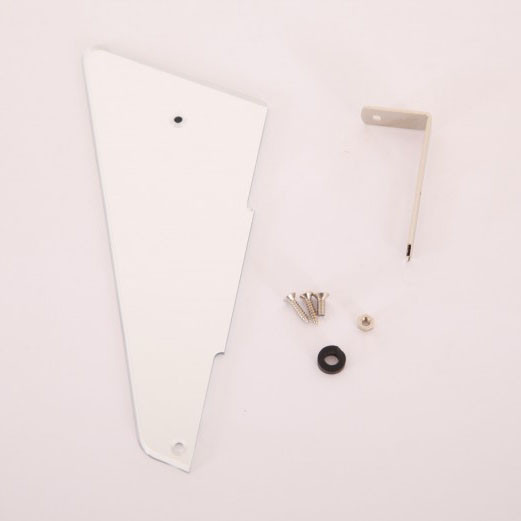 IBANEZ Pickguard Chrome Mirror w/Chrome Bracket For PS10, PS1CM