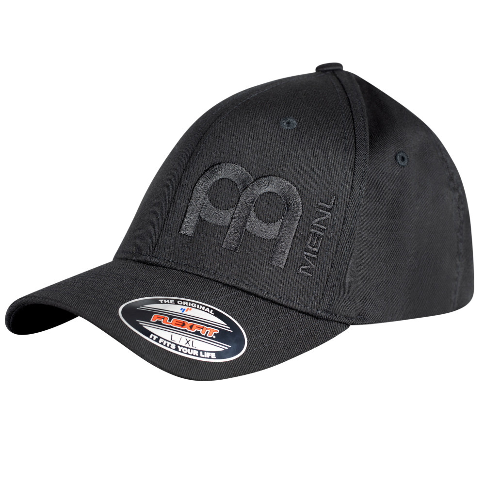 FLEXFIT BASEBALL CAP MEINL SIZE L/XL W. BLACK LOGO ORIG:YUPOONG MODELL 6277