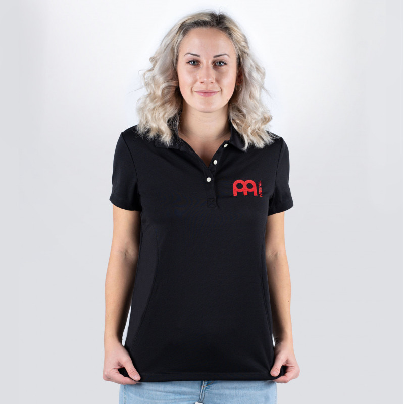 POLOSHIRT PUMA MEINL BLACK SIZE S