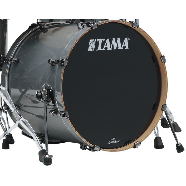 TAMA Limited Starclassic Perf. Bass Drum, 22x16, BN-HW Smoky Gray