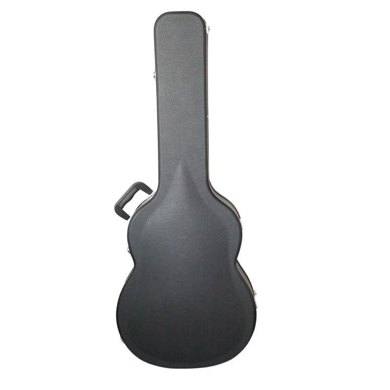 CASE CLASSIC REGULAR ORTEGA BLACK,ARCH TOP, ECONOMY SERIES CHROME HARDWARE, 120MM DEPTH