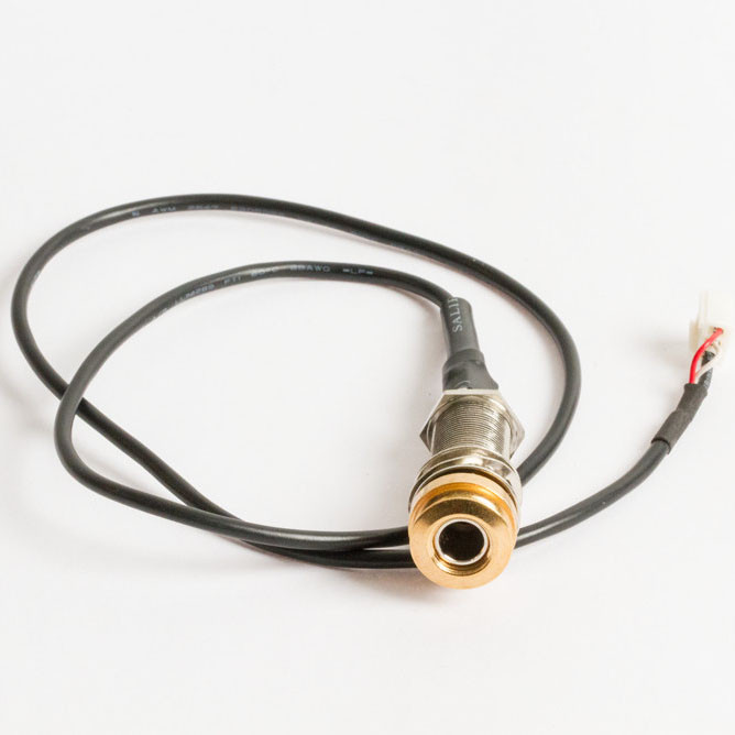 OUTPUT JACK SHADOW GOLD ORTEGA