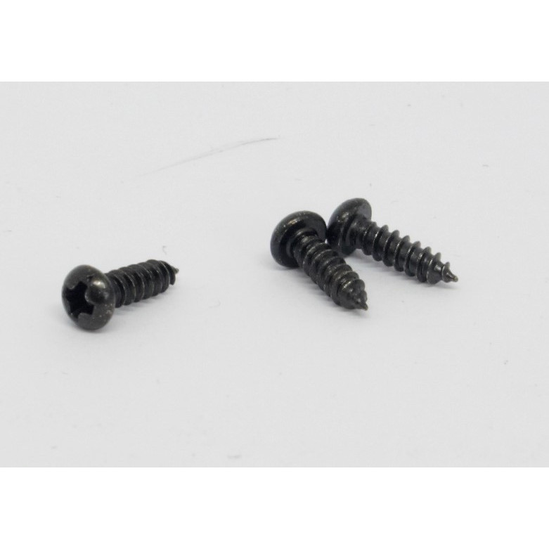 IBANEZ Screwset 6 Pcs/Set Truss Rod Cover Guitar + Bass Black