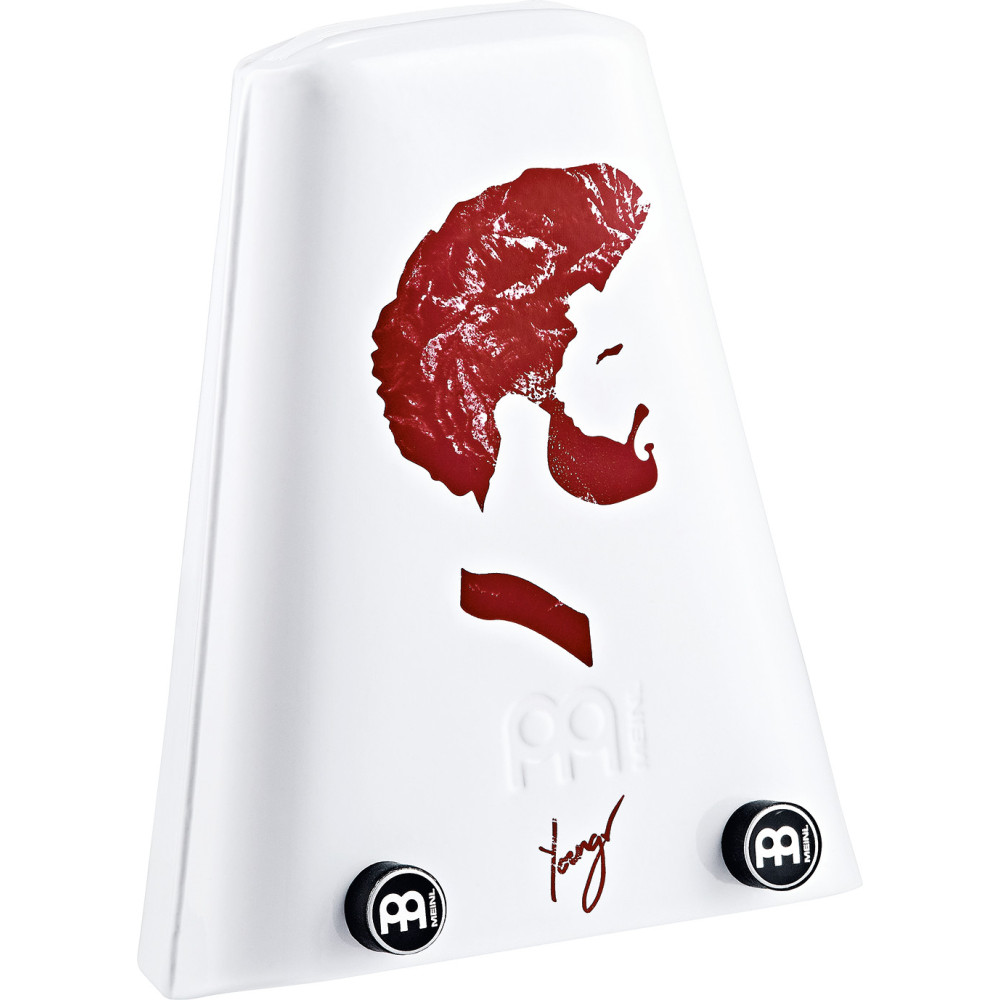 ARTIST SERIES COWBELL MEINL WHITE, SPECIAL STEEL ALLOY WITH MAGNETIC TUNERS (MCT)
