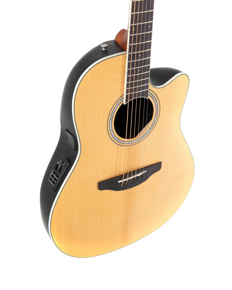 Ovation E – akustická kytara Celebrity CS Standard Mid Cutaway Natural