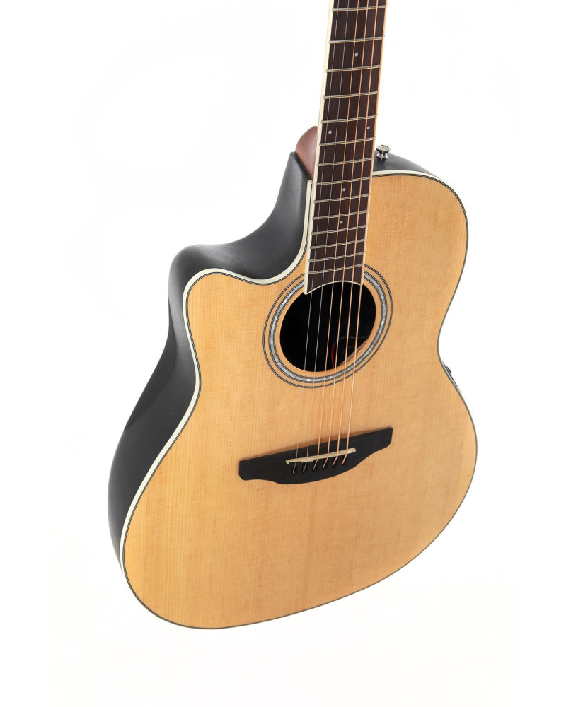 Ovation E – akustická kytara Celebrity CS Standard Mid Cutaway Natural