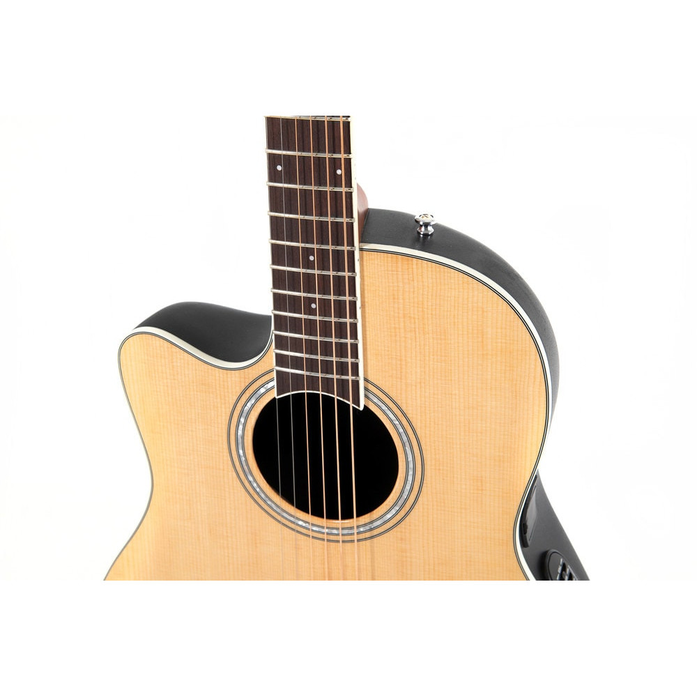 Ovation E – akustická kytara Celebrity CS Standard Mid Cutaway Natural