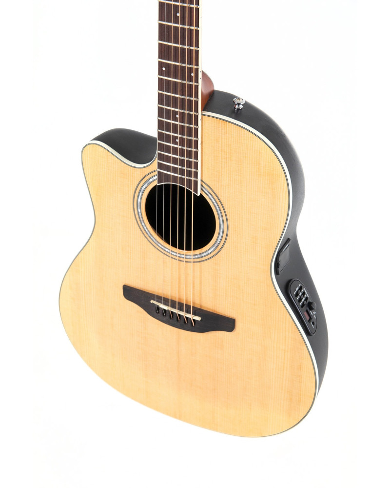 Ovation E – akustická kytara Celebrity CS Standard Mid Cutaway Natural