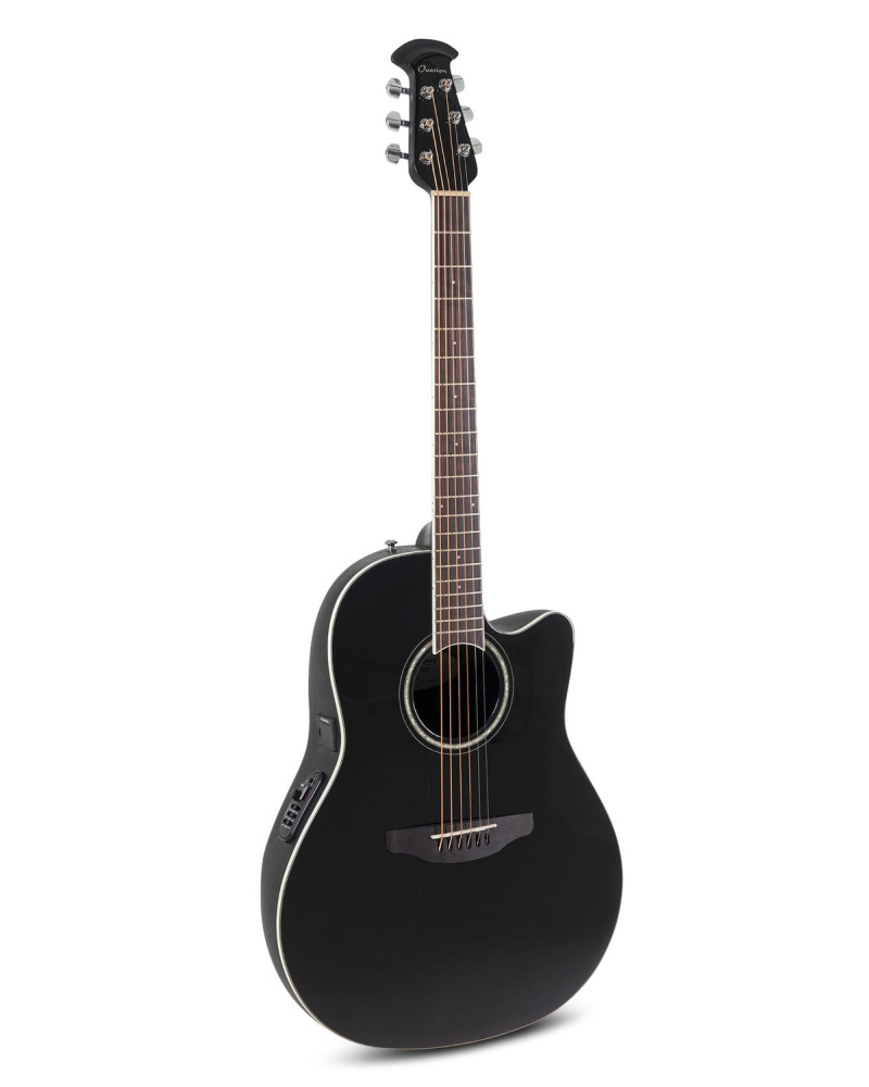 Ovation E – akustická kytara Celebrity CS Standard Mid Cutaway Černá
