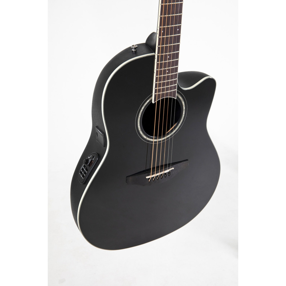 Ovation E – akustická kytara Celebrity CS Standard Mid Cutaway Černá