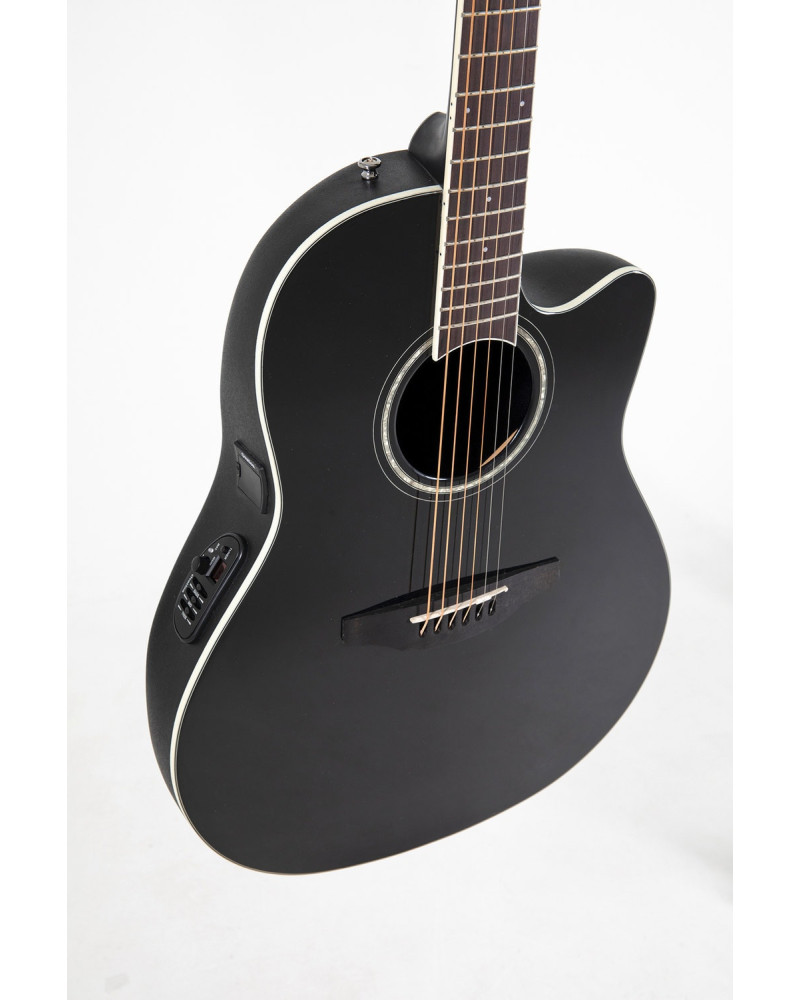 Ovation E – akustická kytara Celebrity CS Standard Mid Cutaway Černá