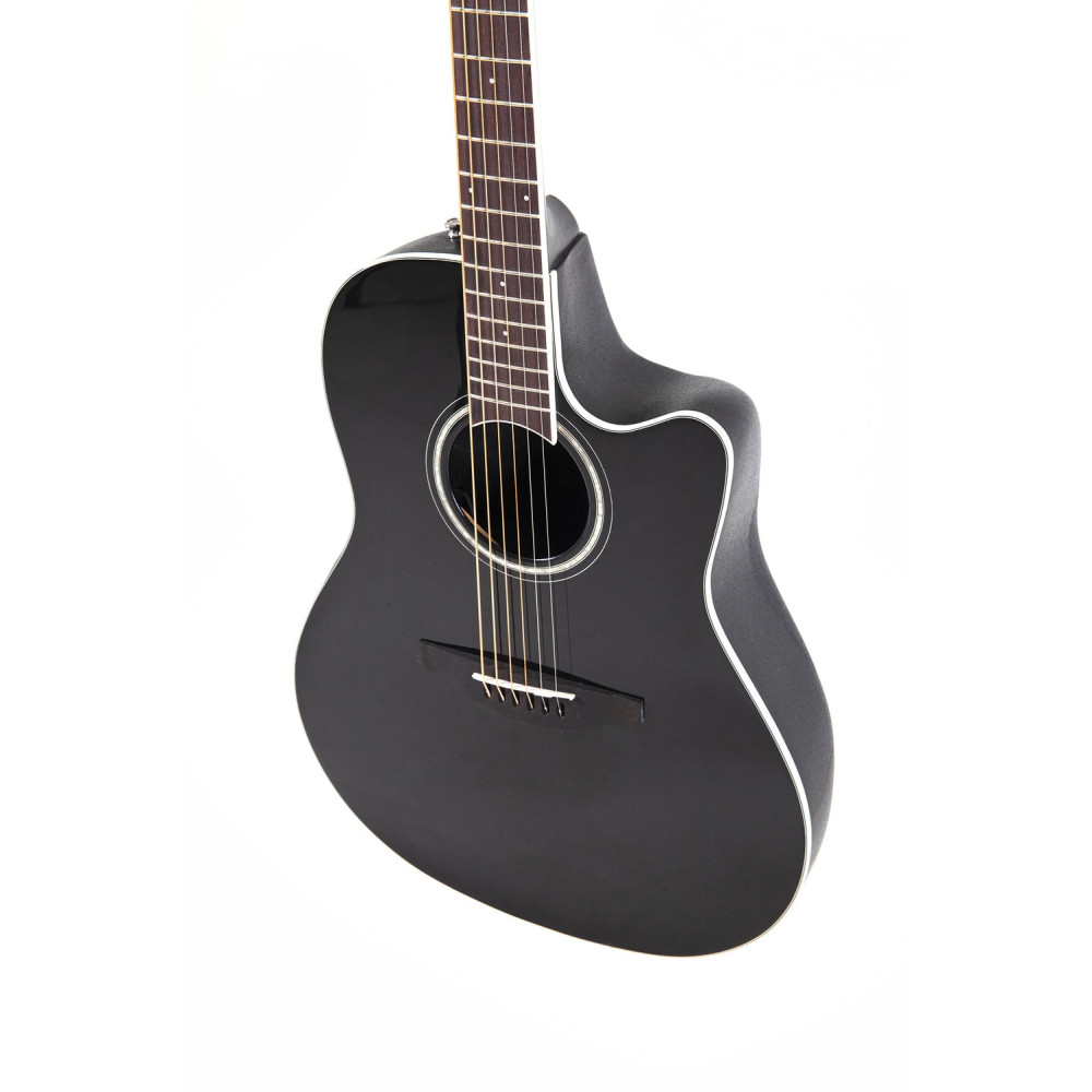 Ovation E – akustická kytara Celebrity CS Standard Mid Cutaway Černá