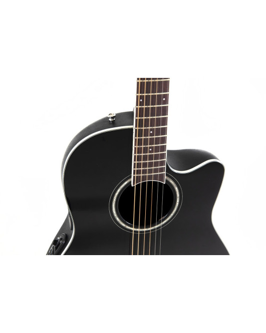 Ovation E – akustická kytara Celebrity CS Standard Mid Cutaway Černá