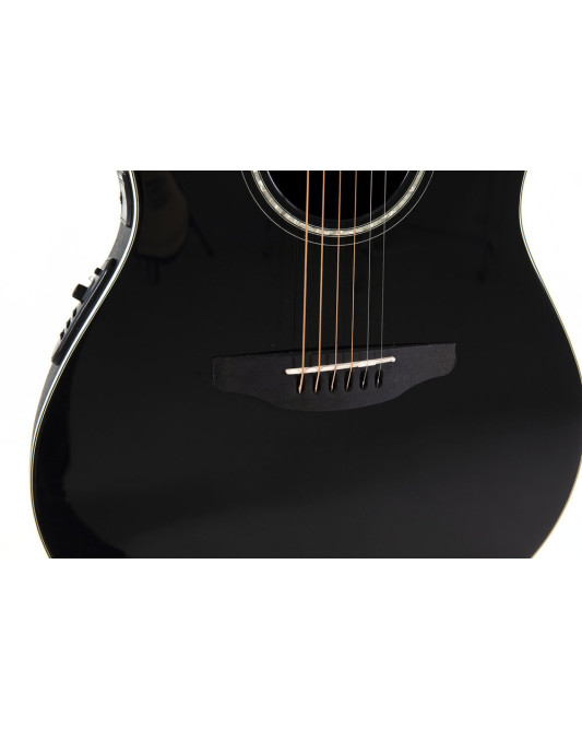 Ovation E – akustická kytara Celebrity CS Standard Mid Cutaway Černá