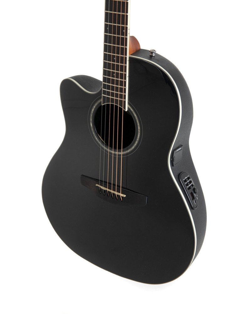 Ovation E – akustická kytara Celebrity CS Standard Mid Cutaway černá