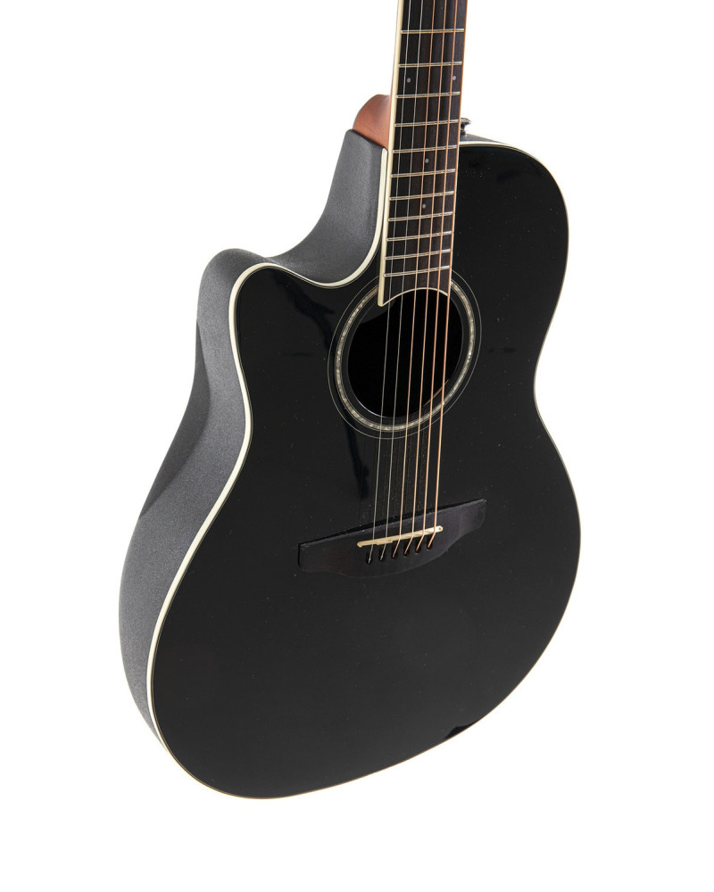 Ovation E – akustická kytara Celebrity CS Standard Mid Cutaway černá