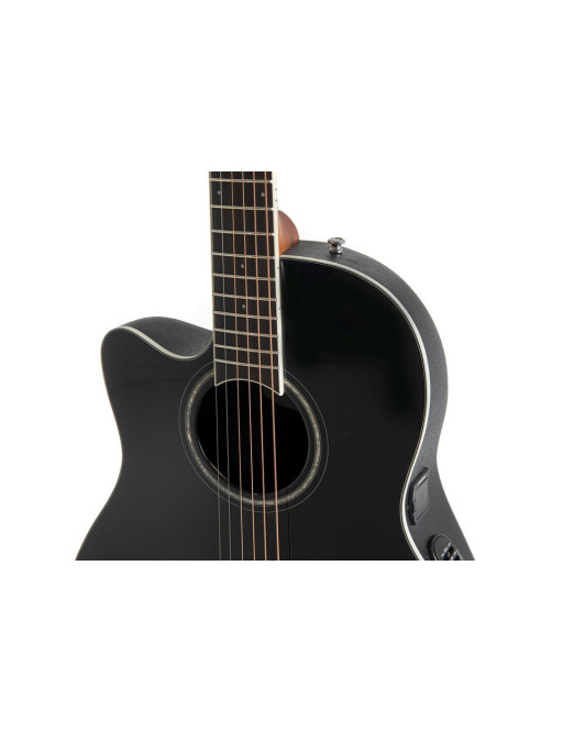 Ovation E – akustická kytara Celebrity CS Standard Mid Cutaway černá
