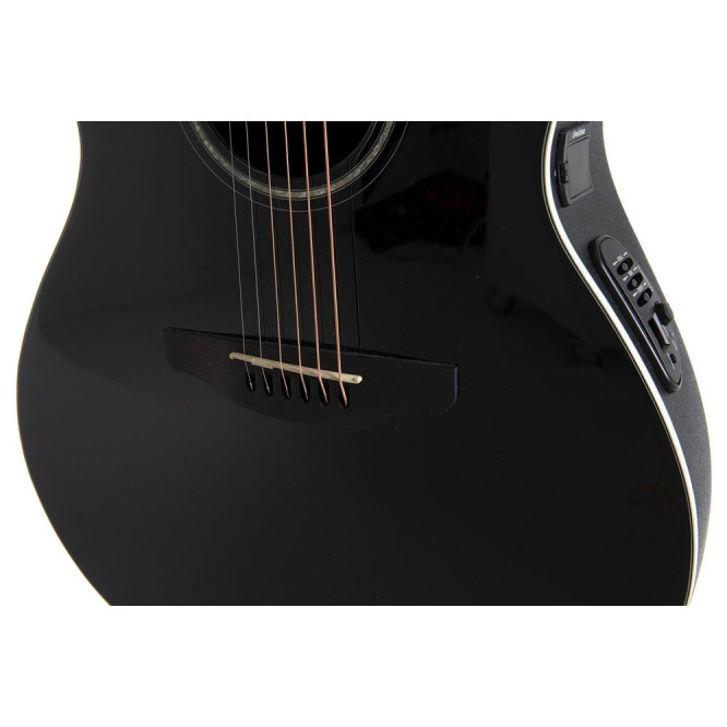 Ovation E – akustická kytara Celebrity CS Standard Mid Cutaway černá