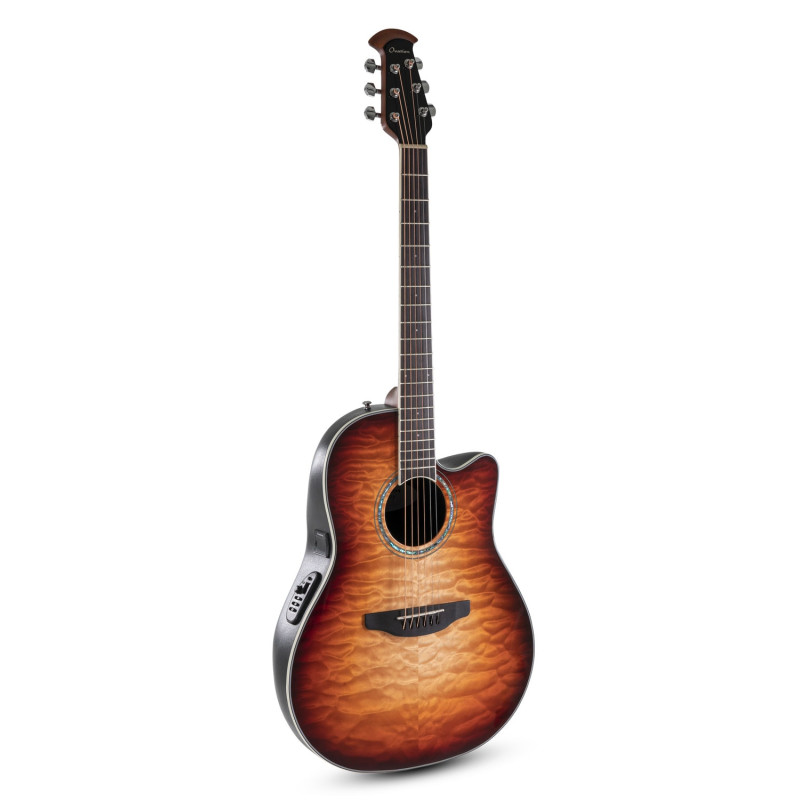 Ovation E – akustická kytara Celebrity Standard Plus Mid Cutaway Cognac Burst Gloss