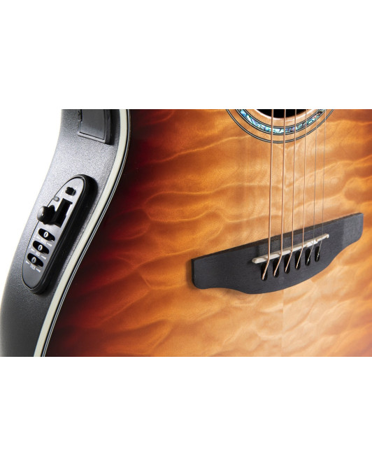 Ovation E – akustická kytara Celebrity Standard Plus Mid Cutaway Cognac Burst Gloss