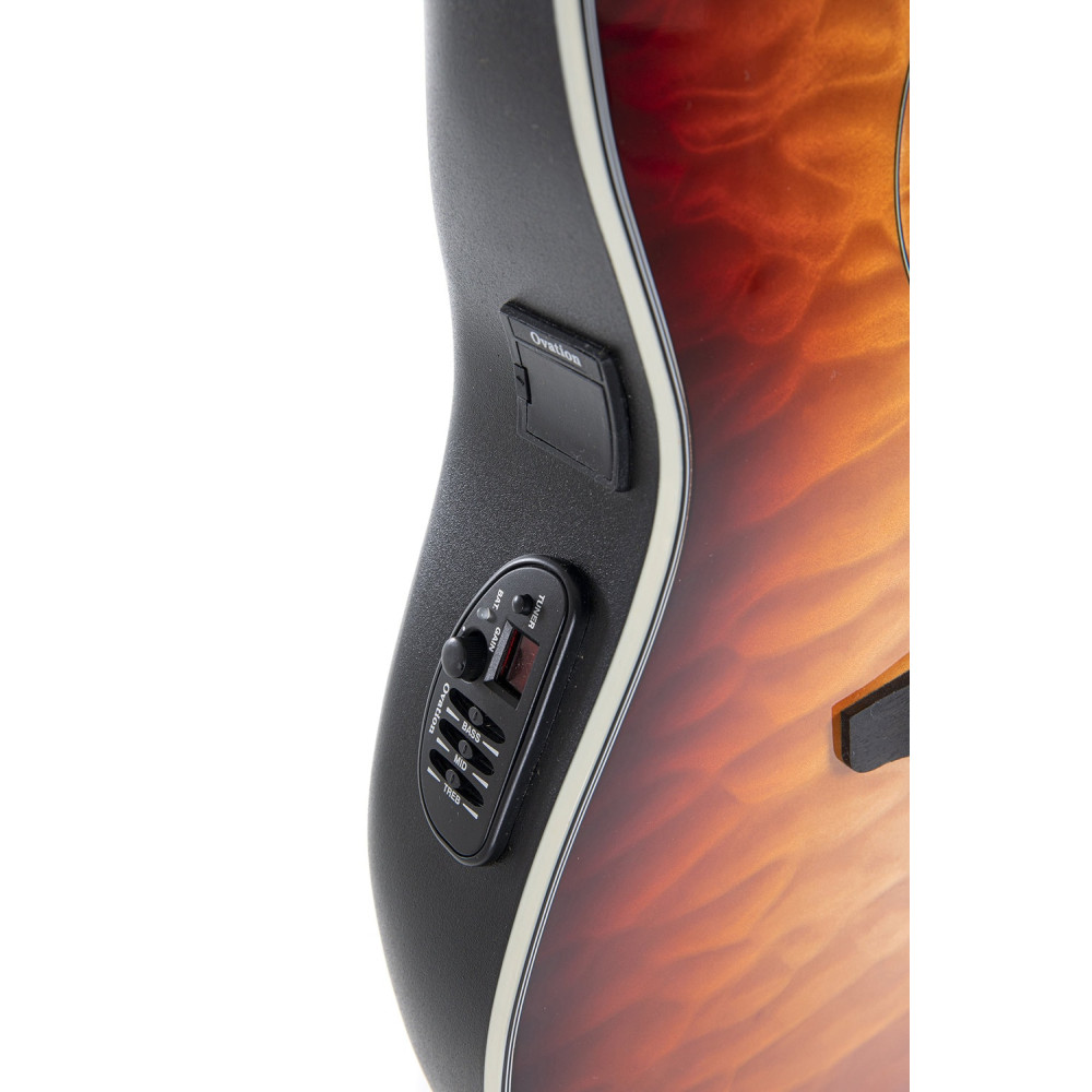 Ovation E – akustická kytara Celebrity Standard Plus Mid Cutaway Cognac Burst Gloss