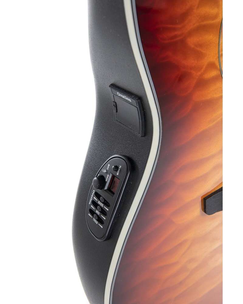 Ovation E – akustická kytara Celebrity Standard Plus Mid Cutaway Cognac Burst Gloss