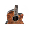 Ovation E – akustická kytara Celebrity Standard Plus Mid Cutaway Nutmeg Burled Maple