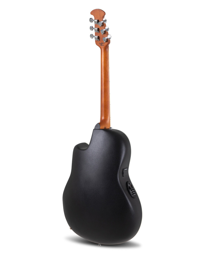 Ovation E – akustická kytara Celebrity Standard Plus Mid Cutaway Transparent Blackburst Flame