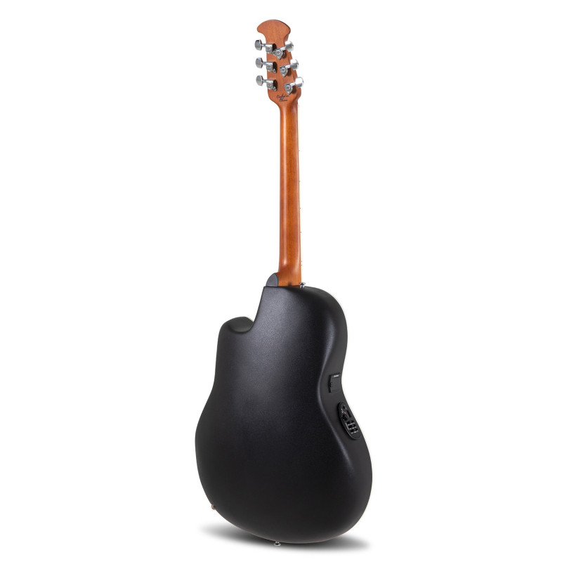 Ovation E – akustická kytara Celebrity Standard Plus Mid Cutaway Transparent Blackburst Flame