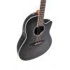 Ovation E – akustická kytara Celebrity Standard Plus Mid Cutaway Transparent Blackburst Flame