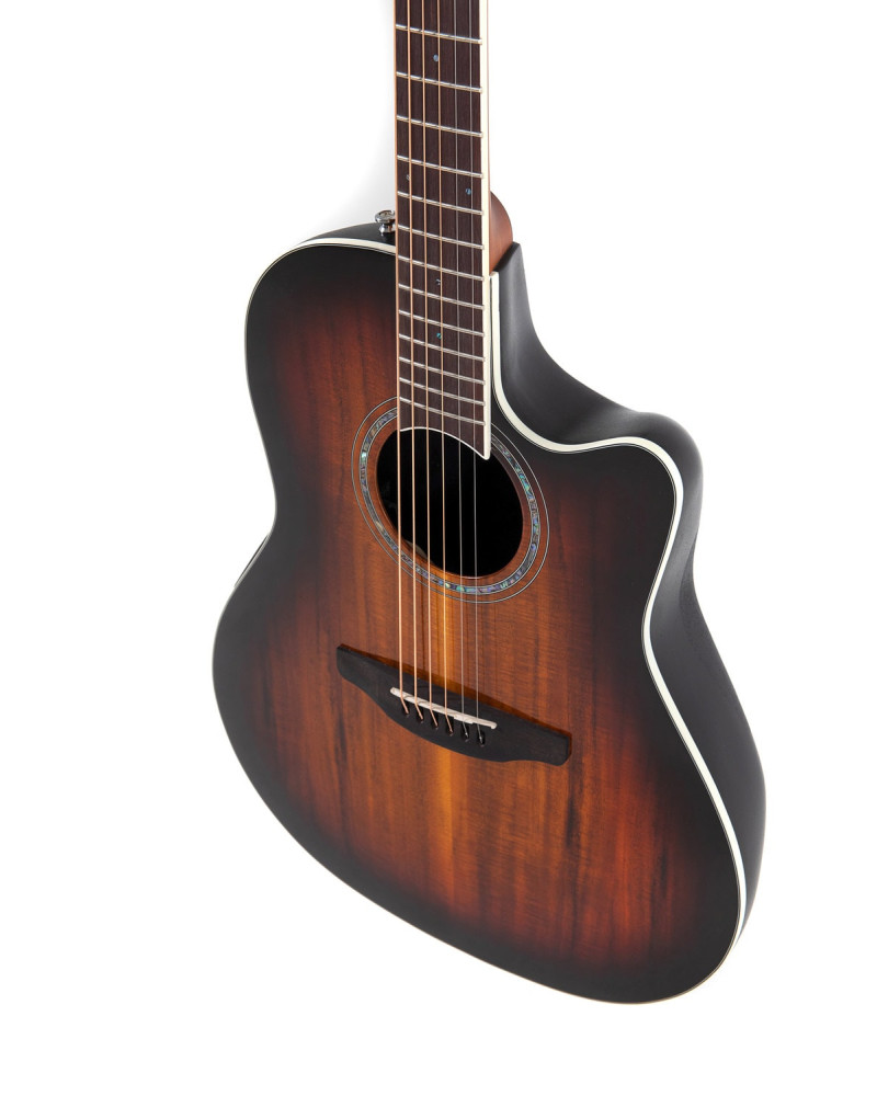 Ovation E – akustická kytara Celebrity Standard Plus Super Shallow Koa Burst