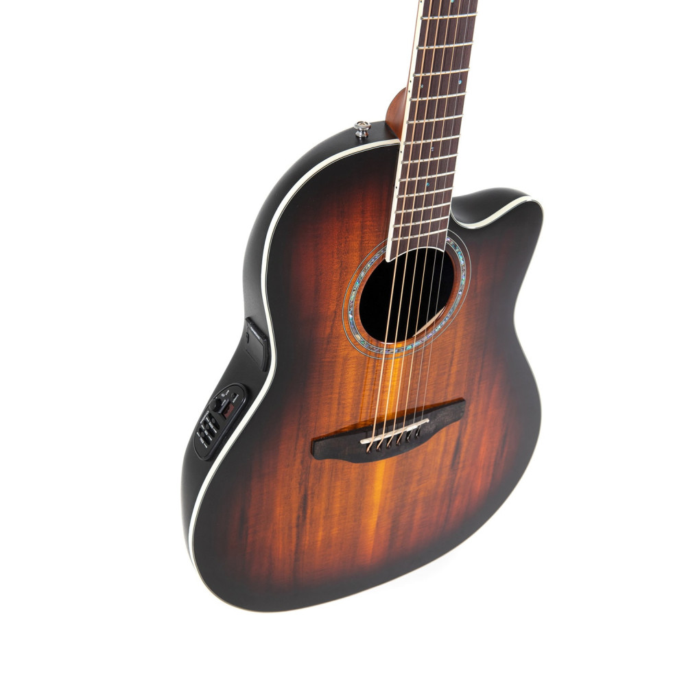 Ovation E – akustická kytara Celebrity Standard Plus Super Shallow Koa Burst