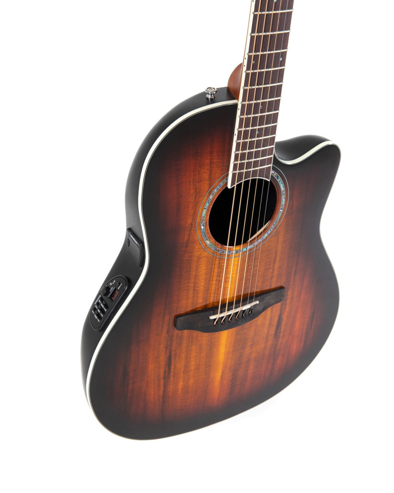 Ovation E – akustická kytara Celebrity Standard Plus Super Shallow Koa Burst