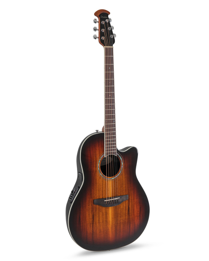 Ovation E – akustická kytara Celebrity Standard Plus Super Shallow Koa Burst
