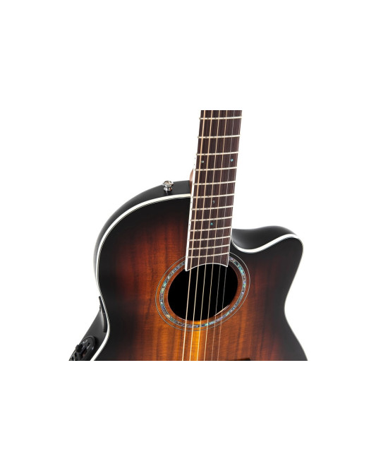 Ovation E – akustická kytara Celebrity Standard Plus Super Shallow Koa Burst