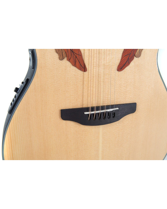 Ovation E – akustická kytara Celebrity Elite Mid Cutaway Natural