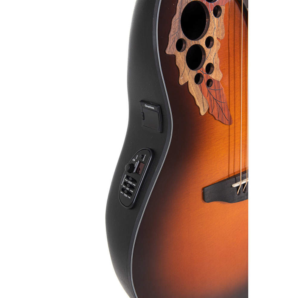 Ovation E – akustická kytara Celebrity Elite Mid Cutaway Sunburst
