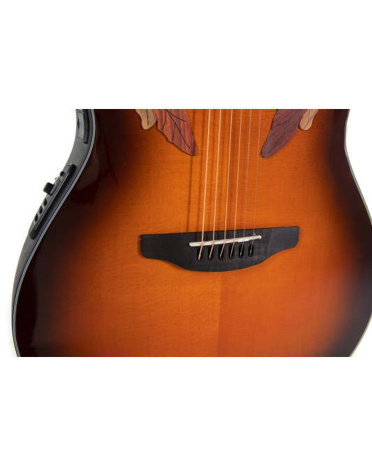 Ovation E – akustická kytara Celebrity Elite Mid Cutaway Sunburst