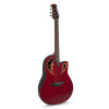 Ovation E – akustická kytara Celebrity Elite Mid Cutaway Ruby Red