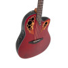 Ovation E – akustická kytara Celebrity Elite Mid Cutaway Ruby Red