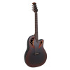 Ovation E – akustická kytara Celebrity Elite Mid Cutaway Reverse Red Burst