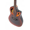 Ovation E – akustická kytara Celebrity Elite Mid Cutaway Reverse Red Burst