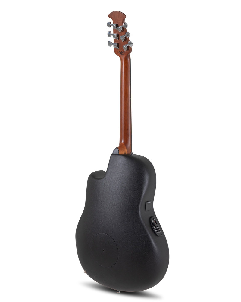 Ovation E – akustická kytara Celebrity Elite Mid Cutaway Reverse Red Burst